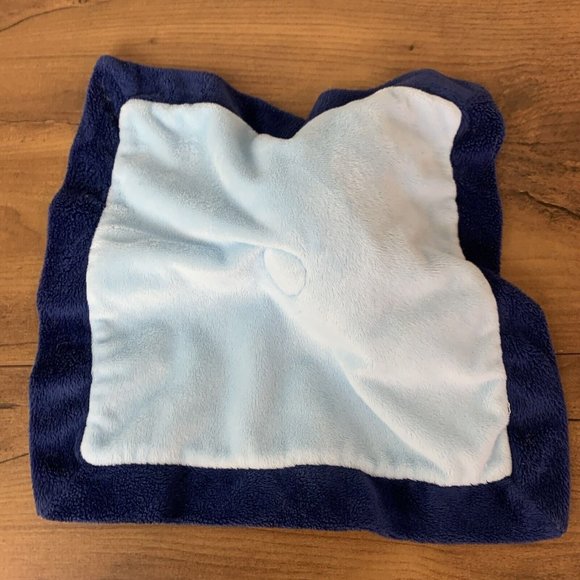 Bananafish Whale Sailor Fish Baby Blanket Security Lovey Soft Infant 12” x 12” - Picture 5 of 5